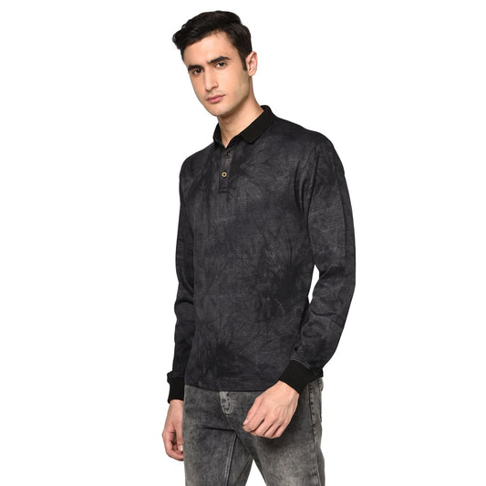 SLIM FIT PRINTED POLO SHIRT