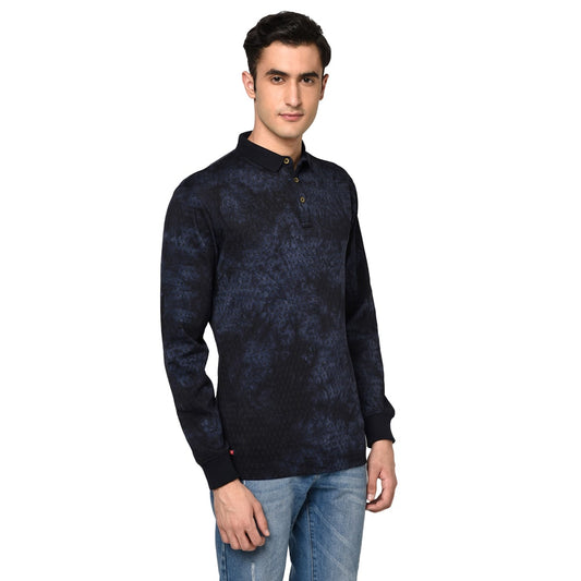 SLIM FIT PRINTED POLO SHIRT