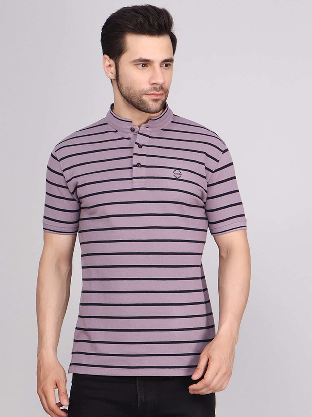 Stand Up Collar Pique Smart Fit Polo