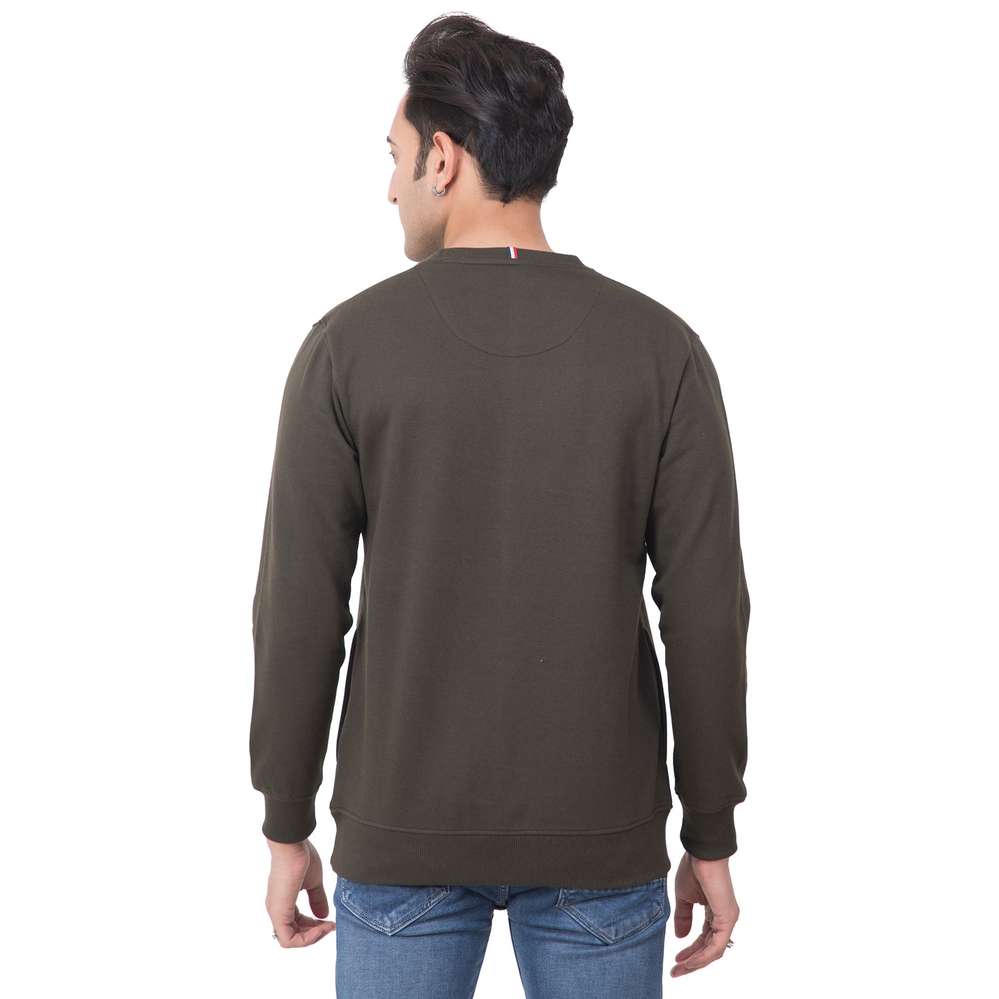 Round Neck Fleece Sweatshirt