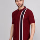 Vertical Stripe Pique Smart Fit Polo