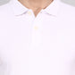 SOLID SELF LOGO PIQUE POLO