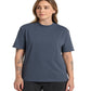 Oversized Cotton Lycra Tee Graphite