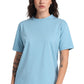 Oversized Cotton Lycra Tee Cool Blue