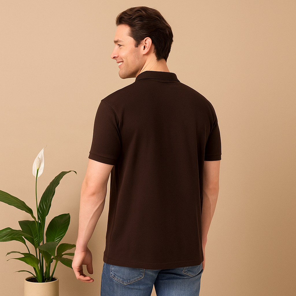 SOLID POCKET POLO REGULAR FIT