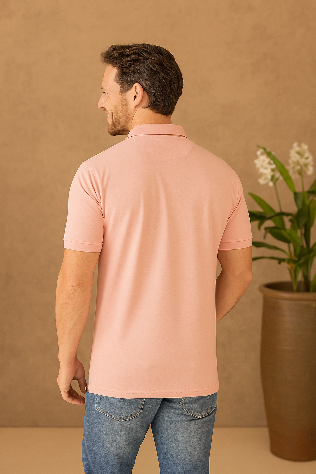 SOLID POCKET POLO REGULAR FIT