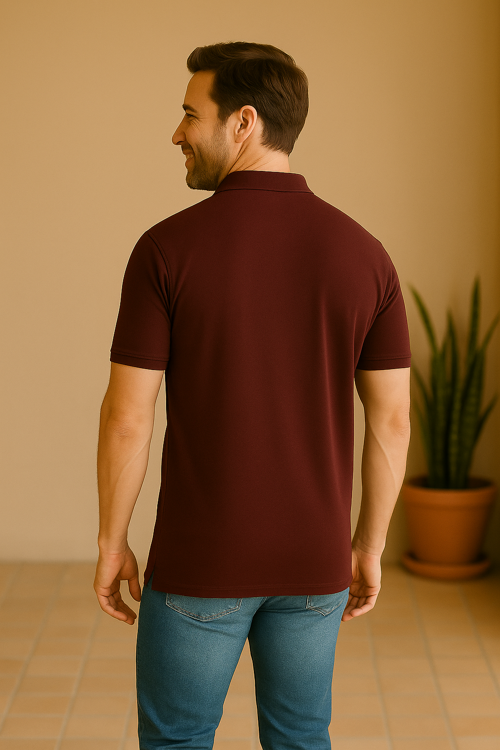SOLID POCKET POLO REGULAR FIT