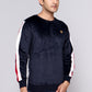 ROUND NECK VELVET SWEATSHIRT