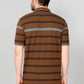 Pique Stripe Regular Fit Pocket Polo