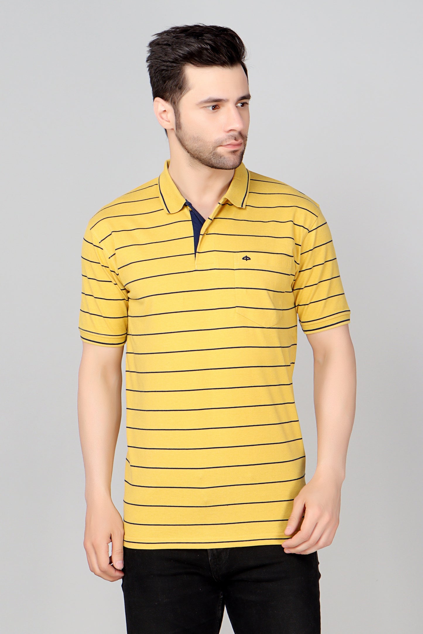 Stripe Polo Jersey