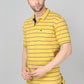 Single Jersey Stripe  Regular Fit Pocket Polo