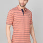 Single Jersey Stripe Pocket Polo