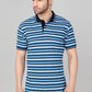 Pique Stripe Regular Fit Pocket Polo