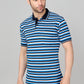 Pique Stripe Regular Fit Pocket Polo