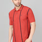 Vertical Stripe Pique Smart Fit Polo