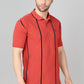 Vertical Stripe Pique Smart Fit Polo