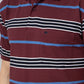 Pique Stripe Regular Fit Pocket Polo