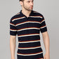 Pique Stripe Regular Fit Pocket Polo