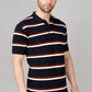 Pique Stripe Regular Fit Pocket Polo