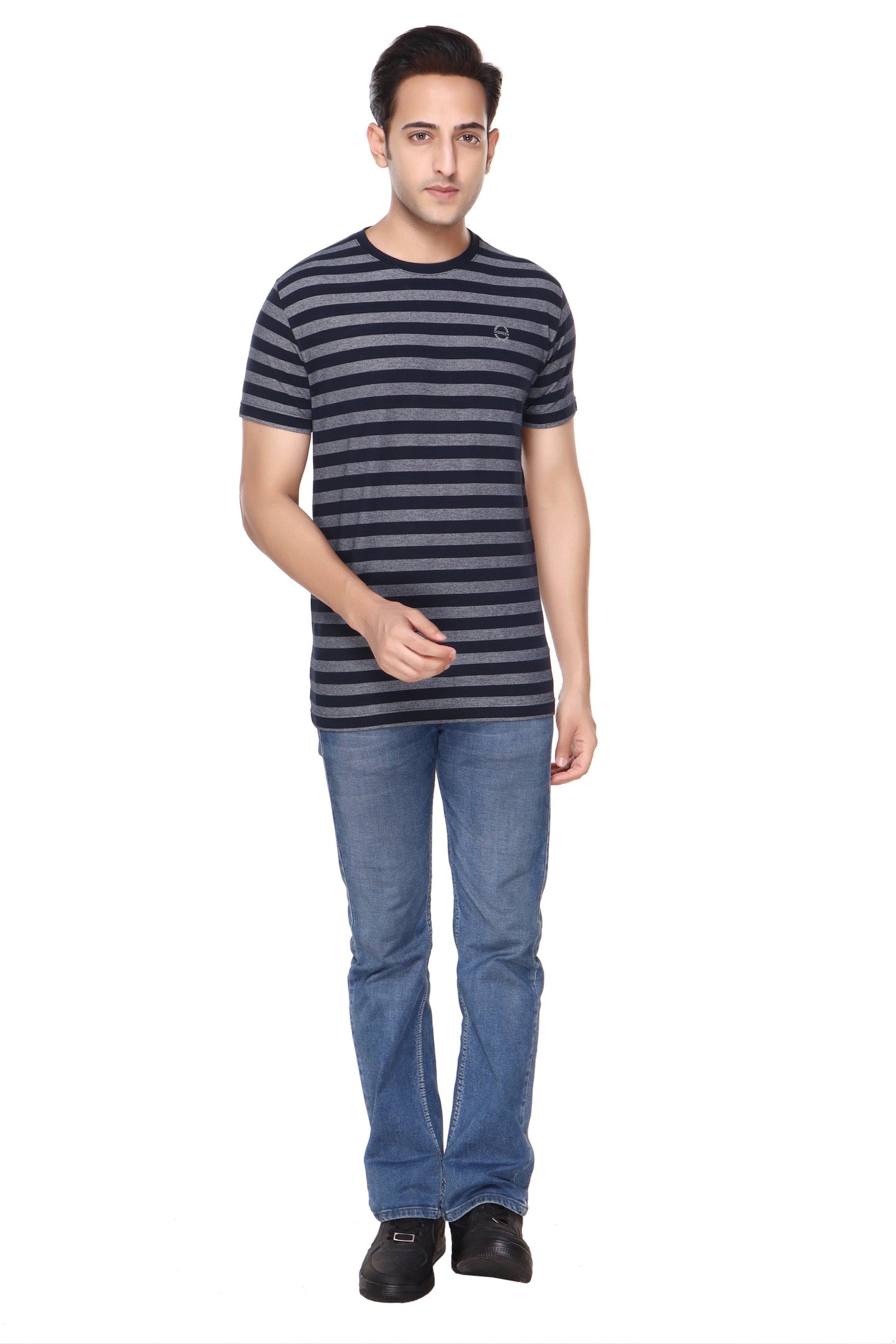 Pique Stripe Tee