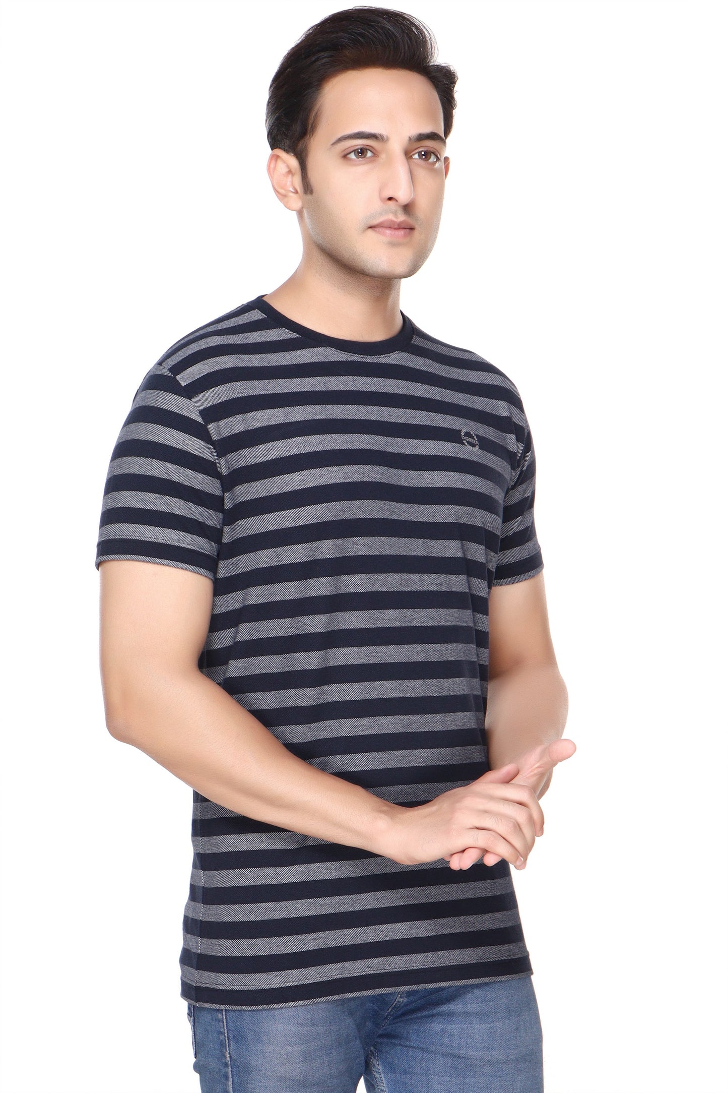 Pique Stripe Tee