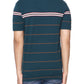 Pique Stripe Regular Fit Pocket Polo