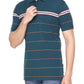 Pique Stripe Regular Fit Pocket Polo