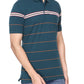 Pique Stripe Regular Fit Pocket Polo