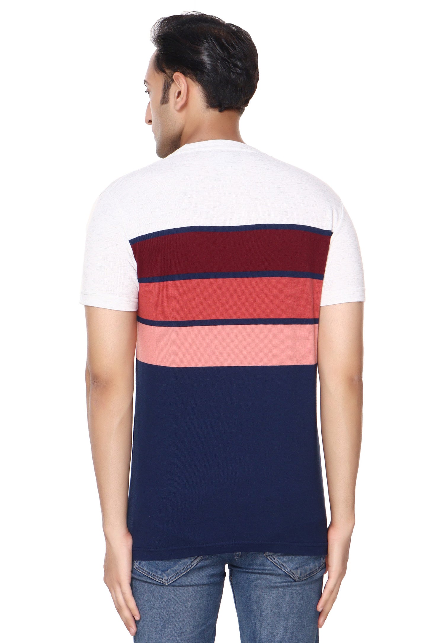 Pique Stripe Tee