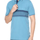 Pique Stripe Regular Fit Pocket Polo