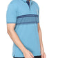 Pique Stripe Regular Fit Pocket Polo