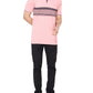 Pique Stripe Regular Fit Pocket Polo