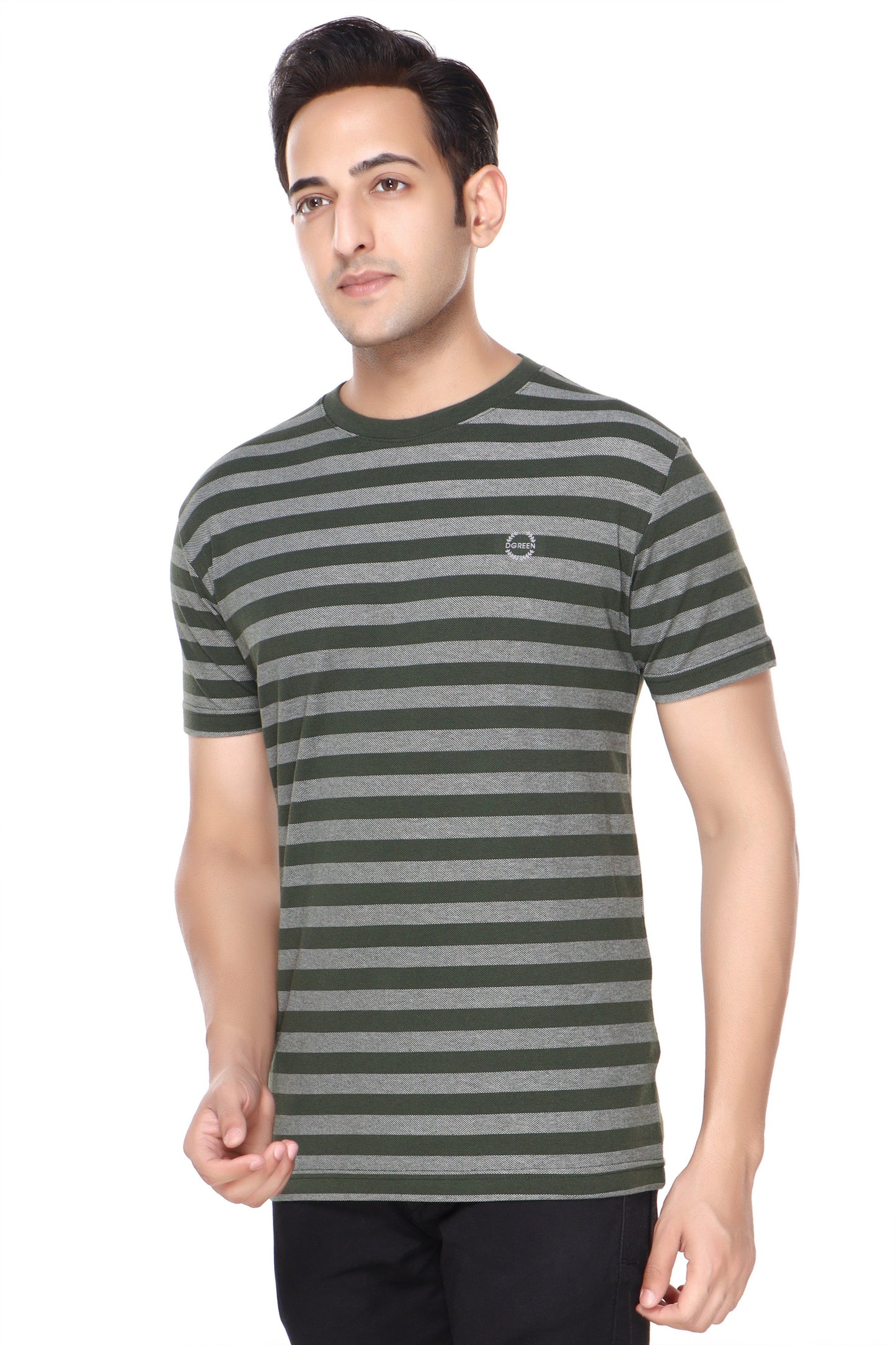 Pique Stripe Tee