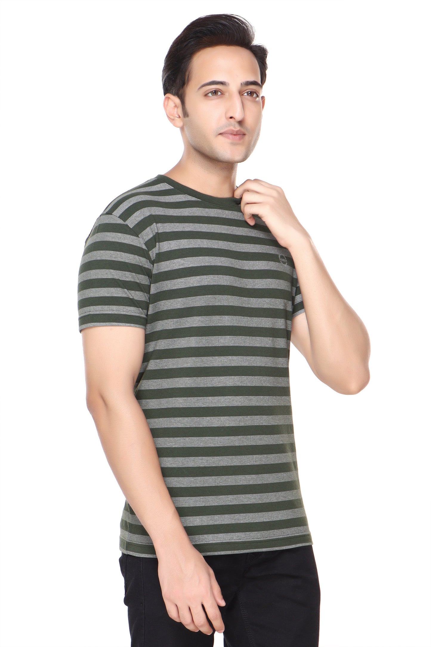 Pique Stripe Tee