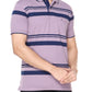 Single Jersey Stripe  Regular Fit Pocket Polo