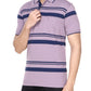 Single Jersey Stripe  Regular Fit Pocket Polo