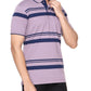 Single Jersey Stripe  Regular Fit Pocket Polo