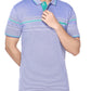 Pique Stripe Regular Fit Pocket Polo