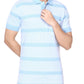 Pique Stripe Regular Fit Pocket Polo