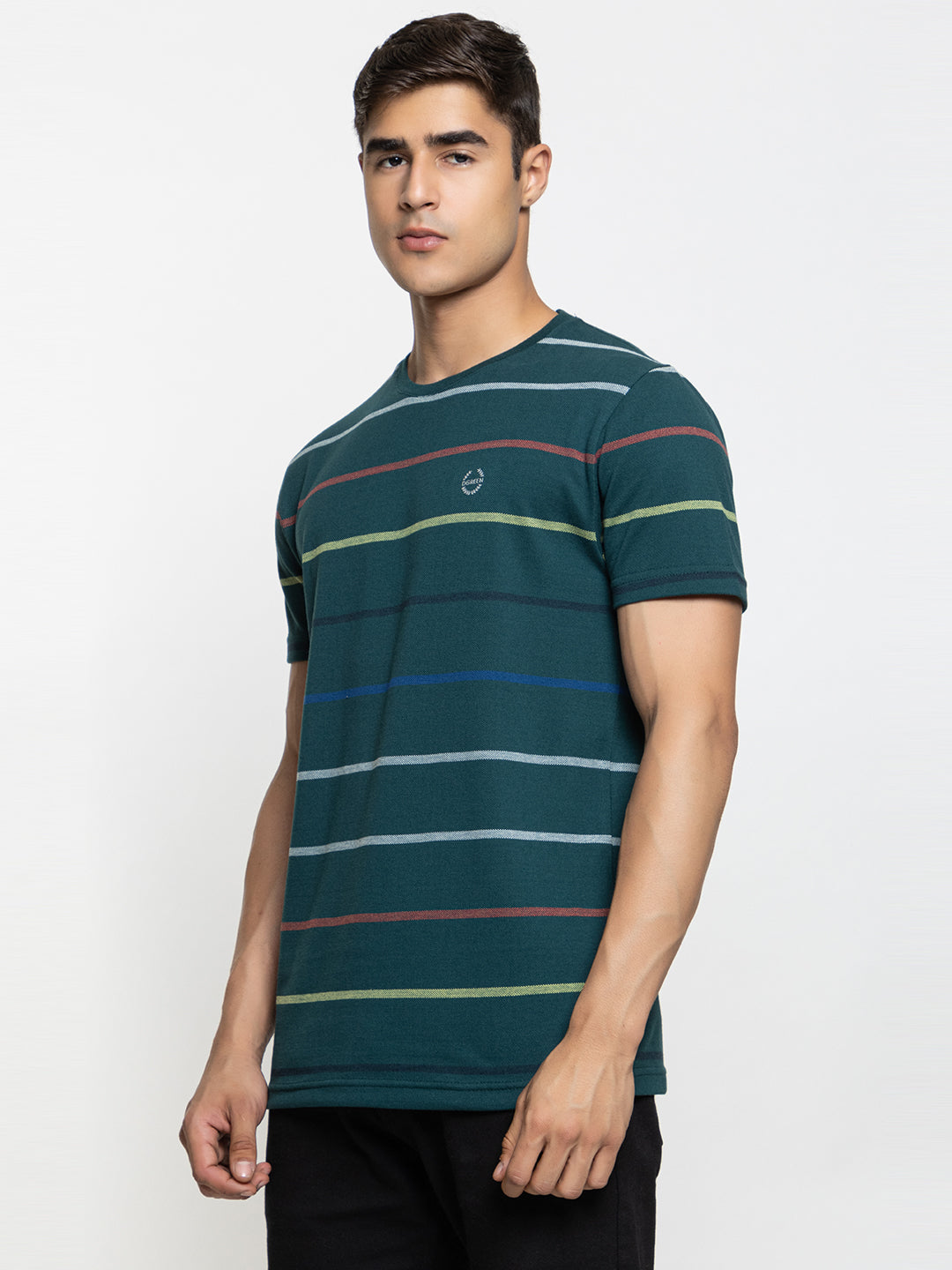 Pique Stripe Tee