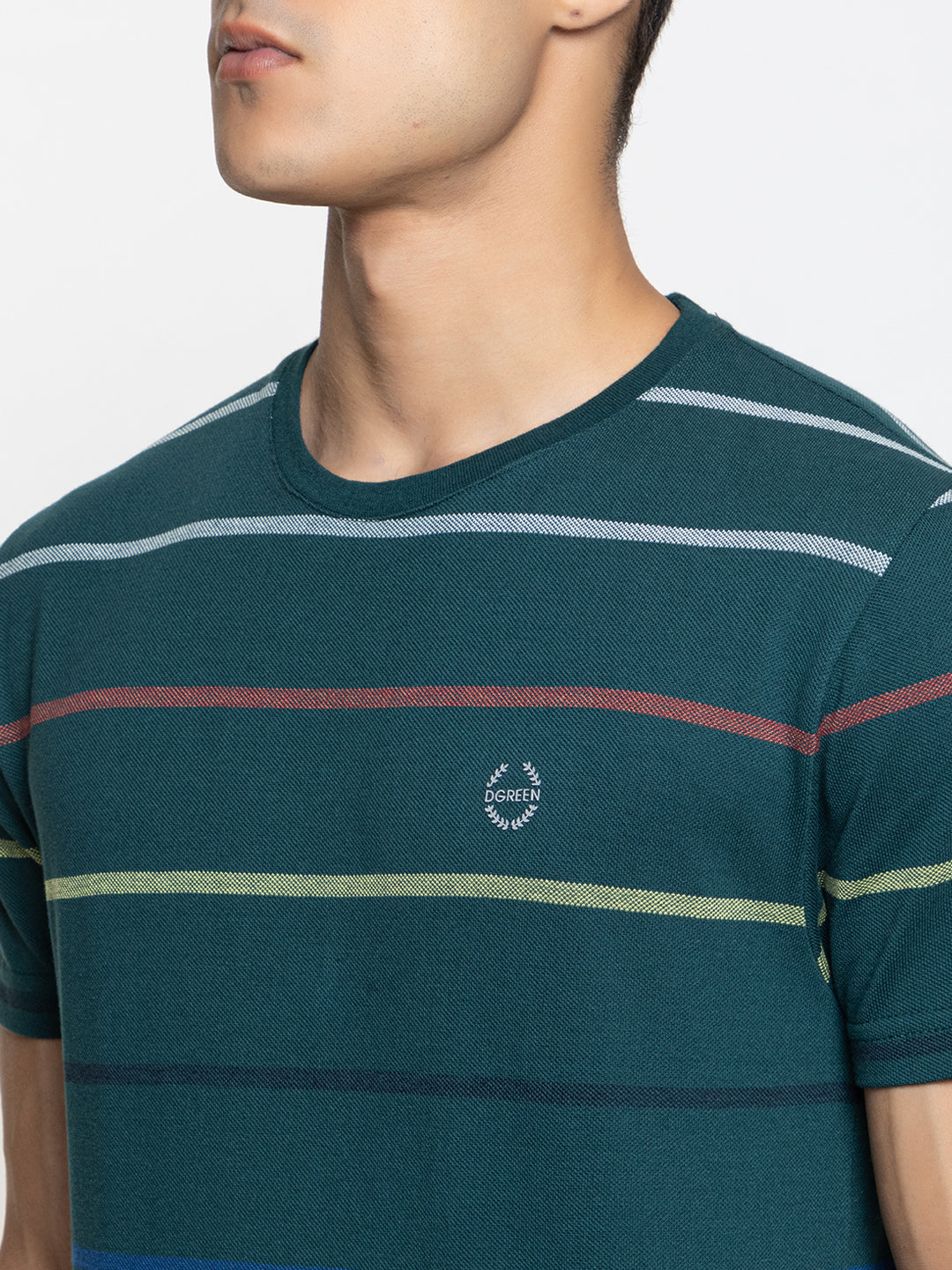 Pique Stripe Tee