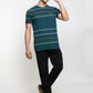 Pique Stripe Tee