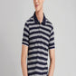 Pique Stripe Regular Fit Pocket Polo