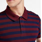 Pique Stripe Regular Fit Pocket Polo