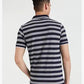 Pique Stripe Regular Fit Pocket Polo