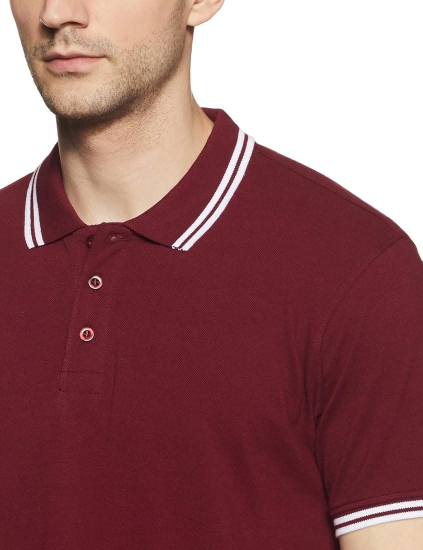 Smart Fit Pique Tipping Polo