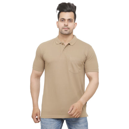 SOLID POCKET POLO REGULAR FIT