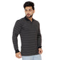 Long Sleeve Stripe Polo