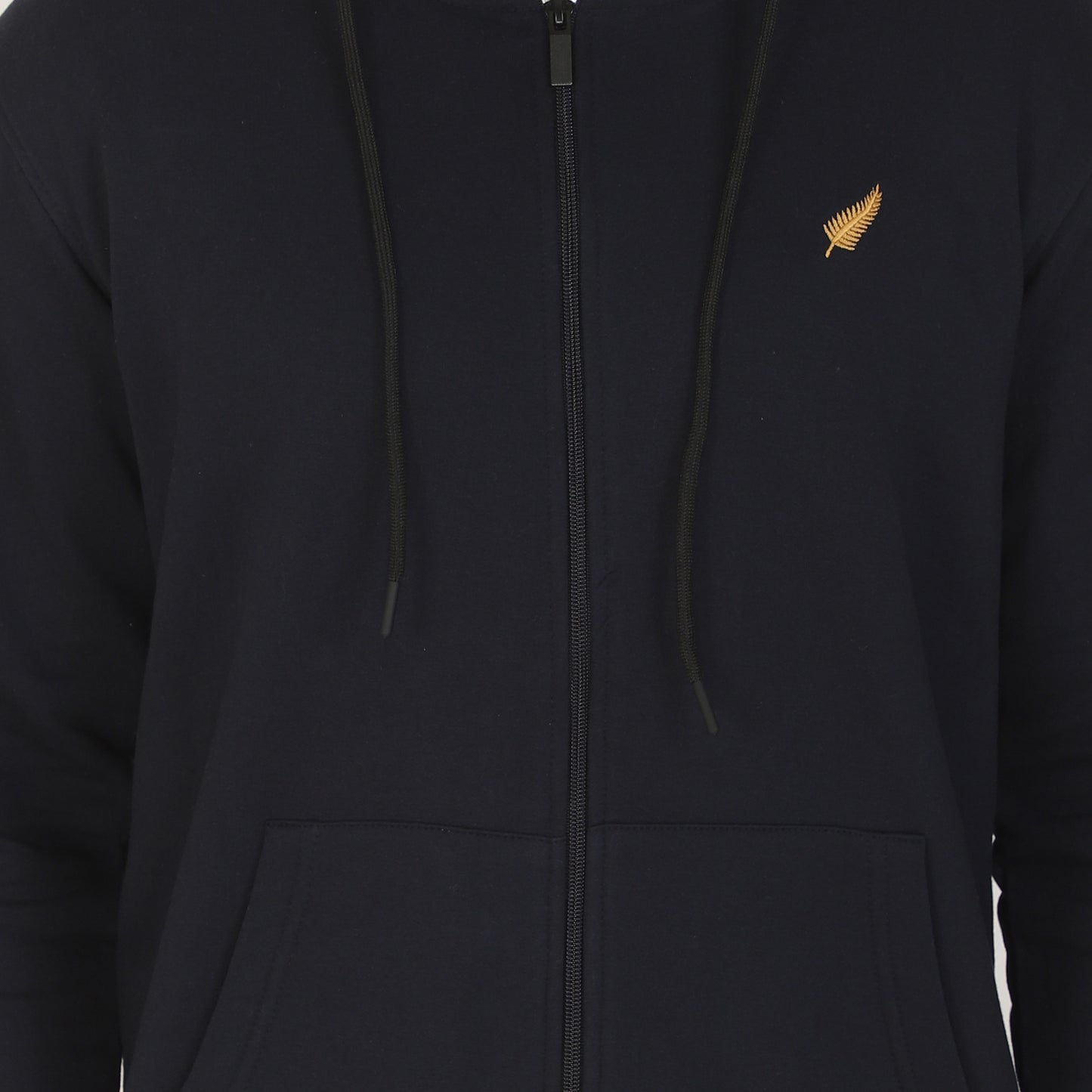 Relaxed Fit Zip-through Fleece Hoodie