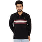 Long Sleeve Stripe Polo
